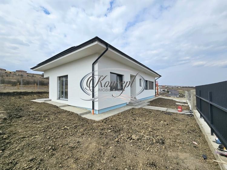 Casa eficienta energetic, noua, cu pod mansardabil generos - 3