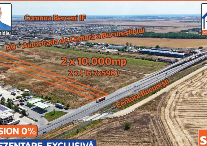 Teren 20k mp intravilan situat intre centura si A0 - Berceni - 2