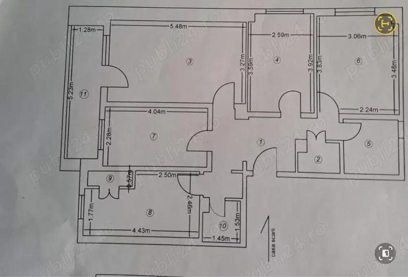 Apartament 4 camere str BABADAG - zona PECO - 2