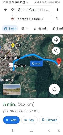 Teren 1500 mp pe str Paltinului, Valea Ghinzii , extravilan Bistrita - 5