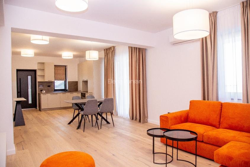 Apartament elegant cu 3 camere, în zonă exclusivistă- de inchiriat