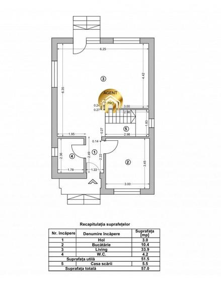 Vila Individuala 4 camere - 320mp Teren - Otopeni 23 August - 4