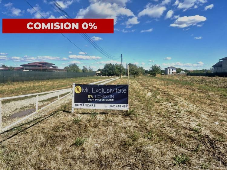 Terenuri de vanzare Snagov, Ghermanesti pentru casa cu utilitati - 1