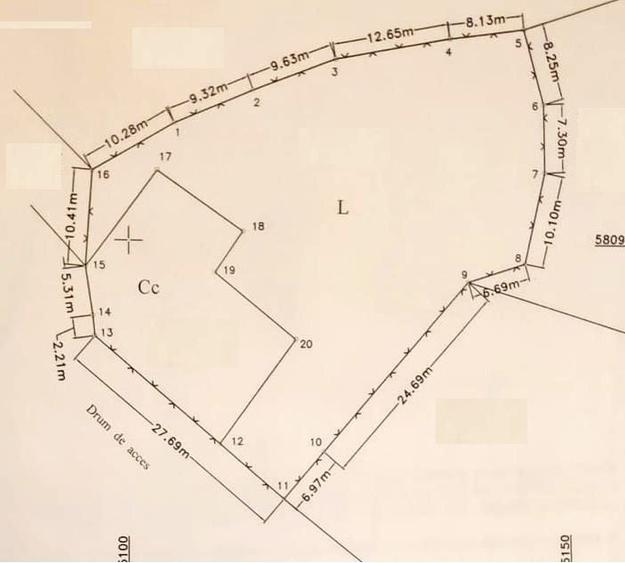 Teren cu panorama asupra Clujului, zona accesibila cu vile- Feleacu - 4