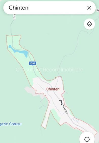 Teren intravilan 3800 mp Chinteni