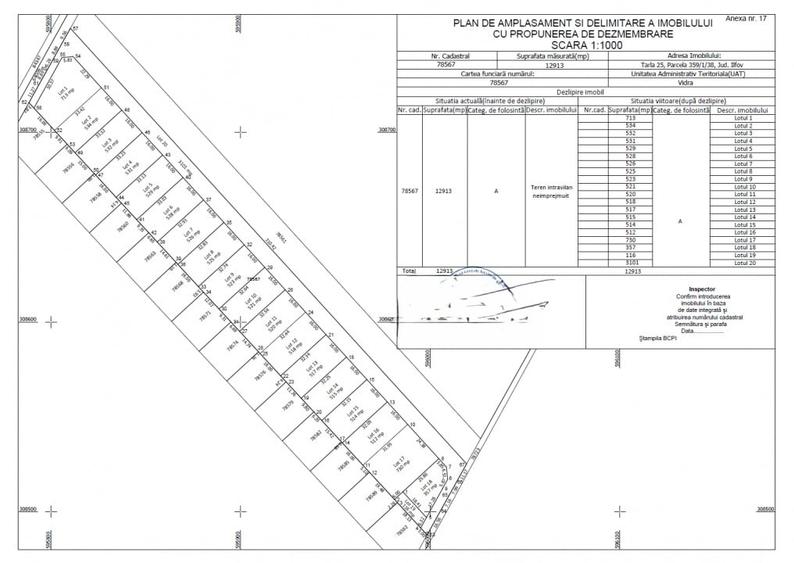 Teren in Rate Intravilan Berceni Manastire | curent gaz sosea | #LG10 - 2