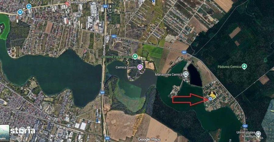 Particular, Teren intravilan Cernica, toate utilitatile, vedere la lac - 1