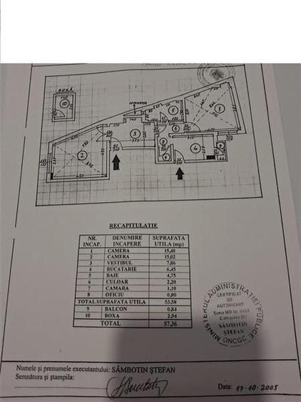 Apartament 2 camere decomandat, parter inalt/P+3 etaje, zona Batistei - 7