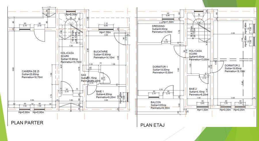 Casa tip duplex 100 mp, teren 240 mp, Selimbar - zona Dracula - 13