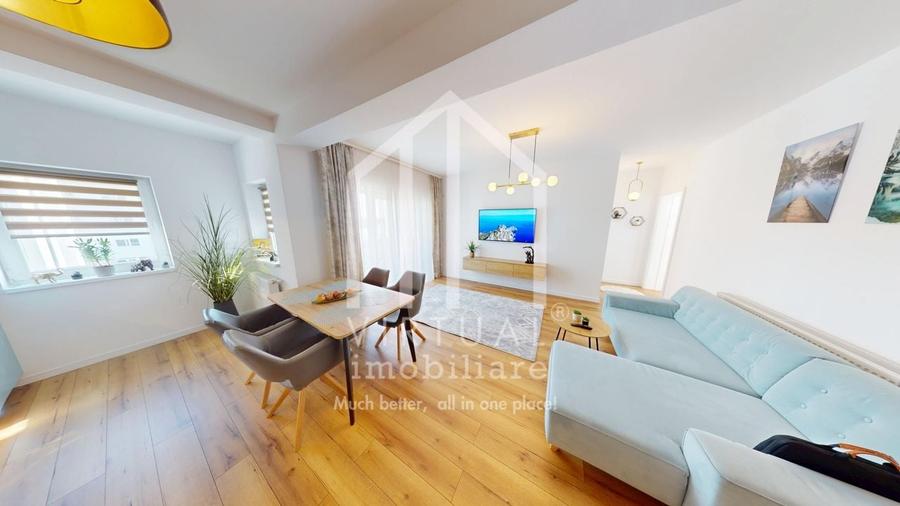 Apartament cu 3 camere, 72mp utili, 2 balcoane, parcare, Selimbar. - 4