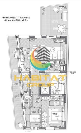 NOU 3 camere cu terasa - Ultracentral - Unirii - tva inclus - 8