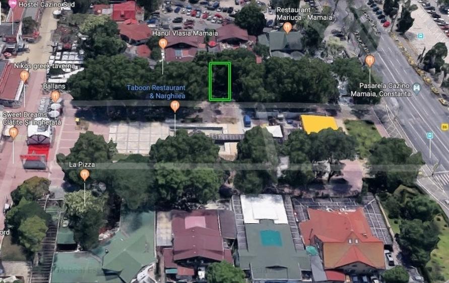 Teren cu vad comercial in Piateta Hotel Cazino Mamaia / POT 70% - CUT 4 - 4