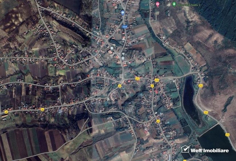 Suatu, teren intravilan, 1702 mp, la asfalt, apa, canal, curent - 4