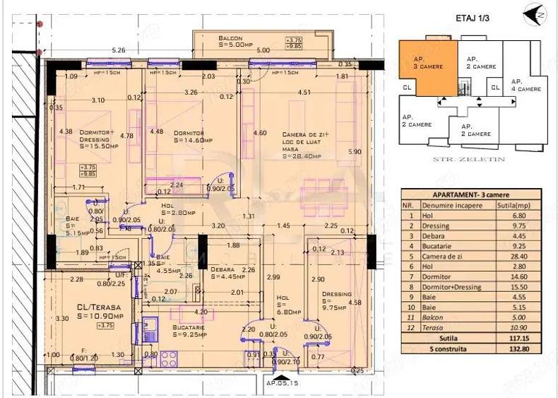 3 Camere Apartament Premium Zona de Nord - 7