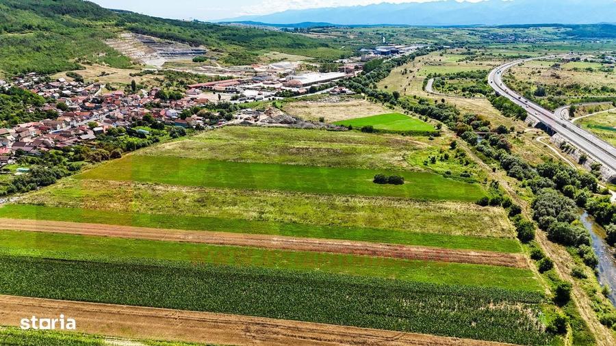 Teren Intravilan, 3343 mp, deschidere la 2strazi, plan drept |SkyView - 5