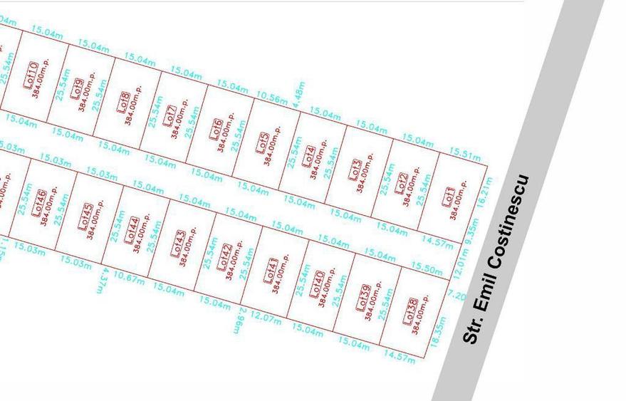 Loturi teren intravilan Costinesti zona Beach Please-Nibiru - 6