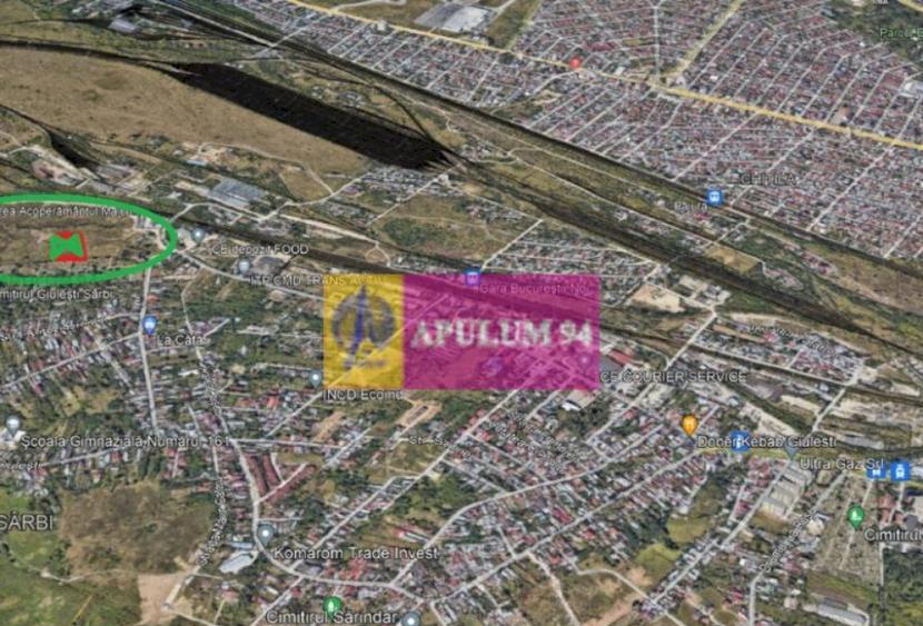 Teren Sectorul 6 - Giulesti Sarbi- Artera Drumul Sabareni - 3