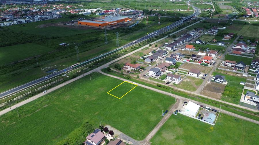 Teren pentru casa, Mosnita la intrare dinspre Timisoara - 1