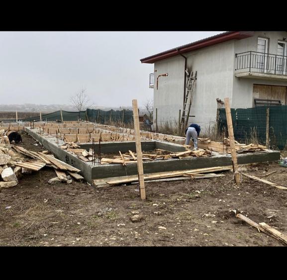 Plata in rate, Vama Veche teren cu fundatie! Nucilor apa,gaz, curent - 1