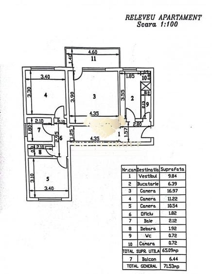 Apartament 3 camere Victoriei - 16