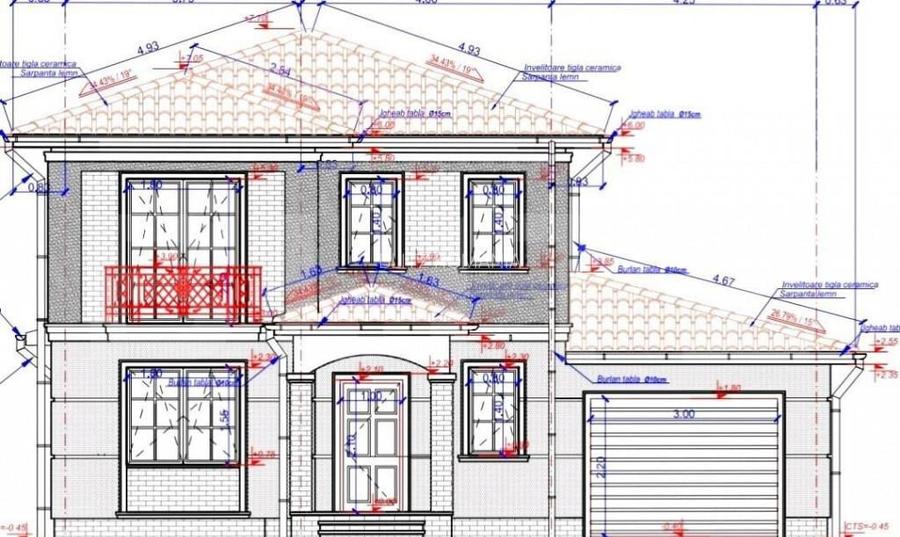 Casa 5 camere, teren 1000 mp, 177 mp Dumbravita