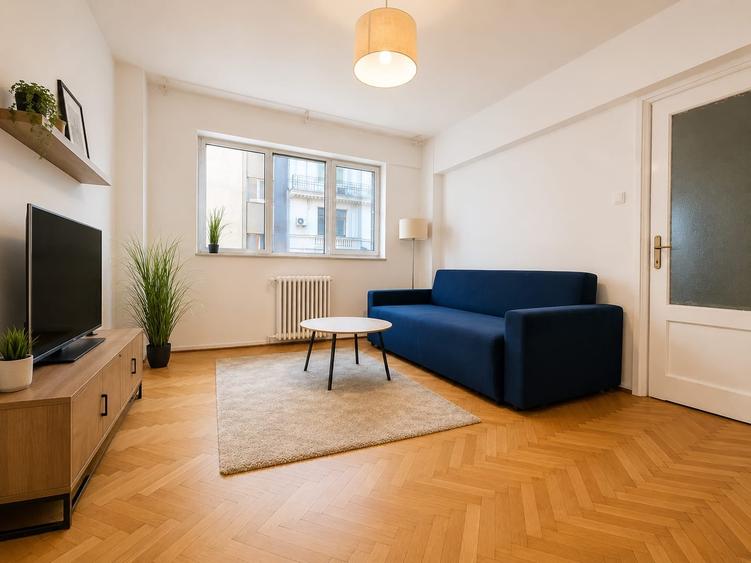 Vedere pe Calea Victoriei Apartament  2 Camere Superb - 1