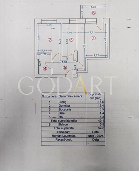 Apartament premium cu 2 camere | parcare subterană | vedere panoramică - 2