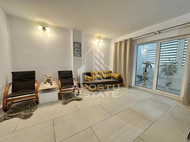 Apartament cu o camera mobilat si utilat la parter in Giroc la asfalt. - 8