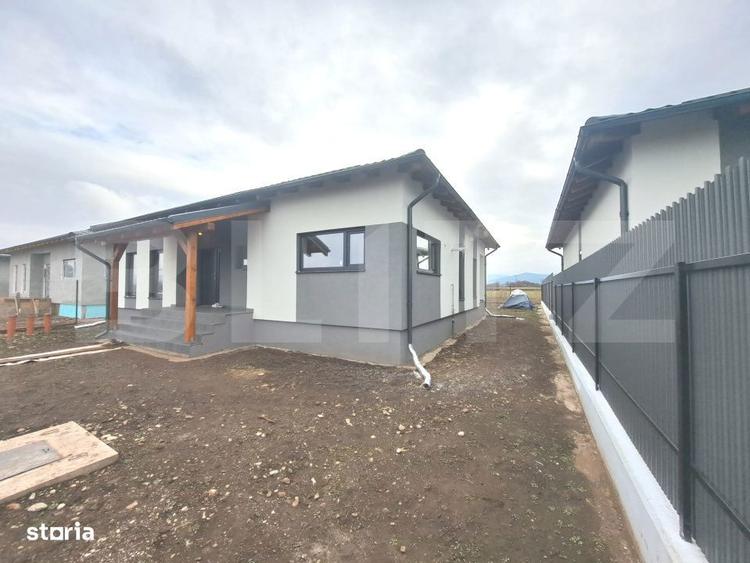 Casa parter de vanzare in Tarlungeni 110 mp utili, teren 500 mp - 11