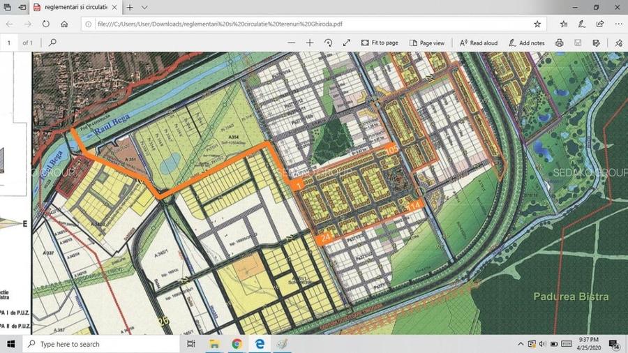 Teren de vanzare, Ghiroda, zona padurii Bistra. - 10