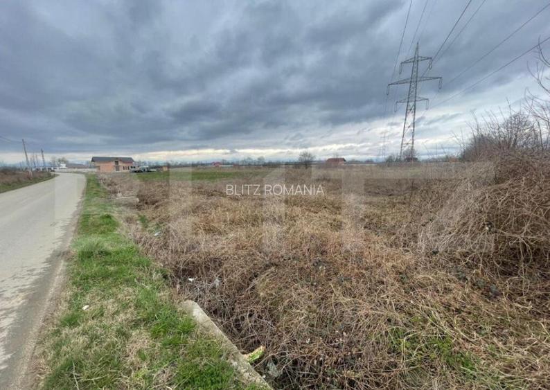 Teren intravilan de 1100 mp in comuna Danesti