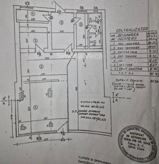 Spațiu comercial, de 80 mp, în Giurgiului