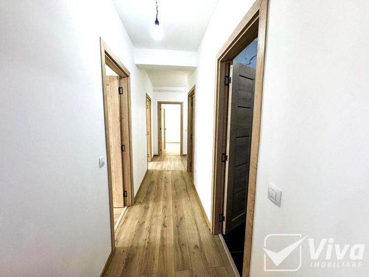 Ap spatios pe etaj intermediar. 3 camere, 87mp INTABULAT – Pacurari - 5