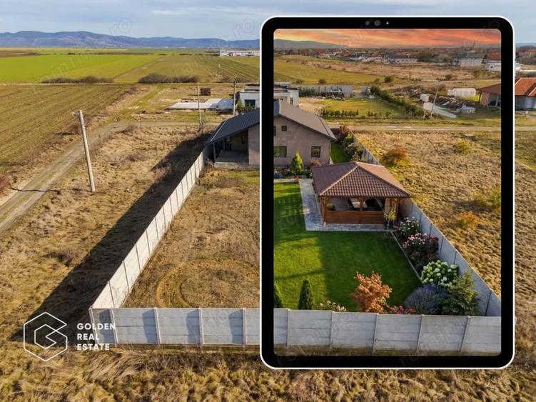 Casa noua pe un nivel, la gri, Mandruloc, comision 0% - 19