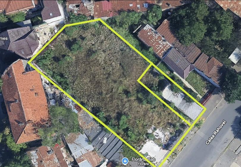 Teren 1387 mp cu front 27 ml, liber de construcții, zona Uranus - Piața de Flori - 2