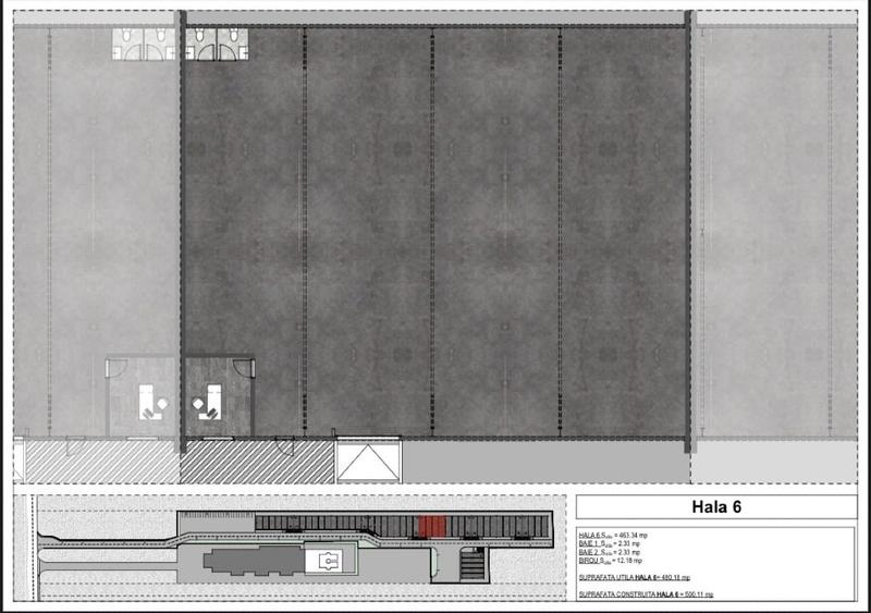 Hale depozitare/ producție de vânzare -  980 euro mp - 13
