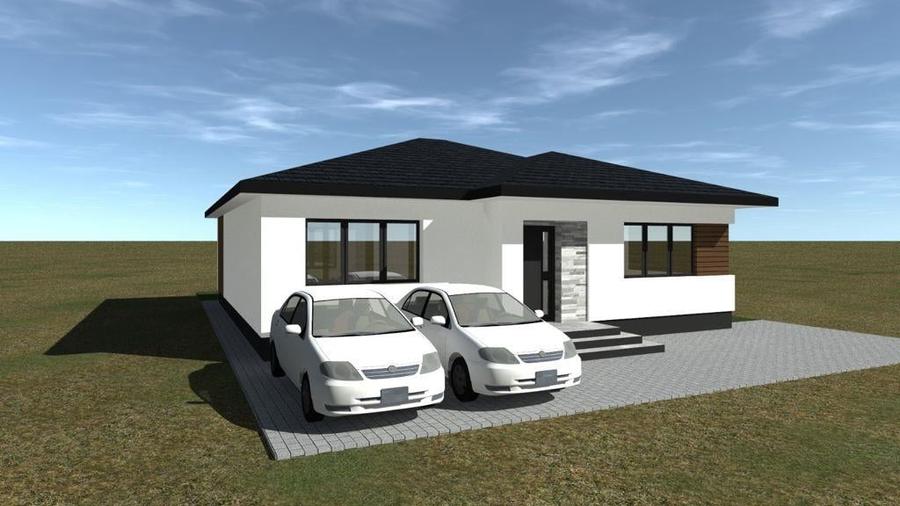 Casa de vanzare in Cihei  500 mp | Variante: La rosu / Semifinisat - 8