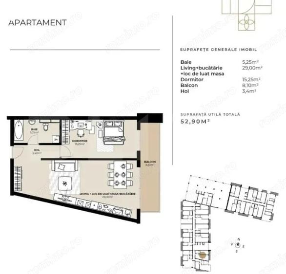 OPORTUNITATE ! Apartamente 2 camere, la cel mai mic pret din Cluj Napoca! - 2