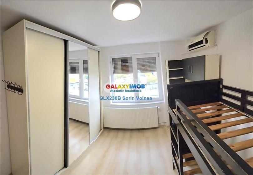 Apartament cu 4 camere semidecomandat, mobilat în Rahova
