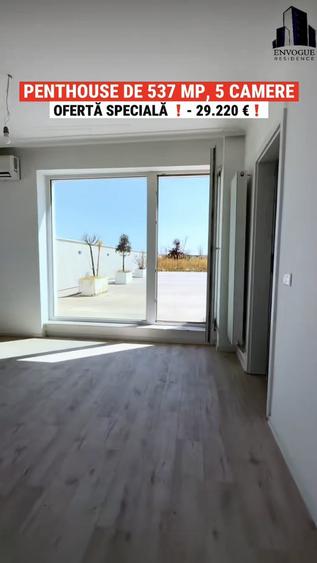 Penthouse cu 5 camere decomandat în Militari