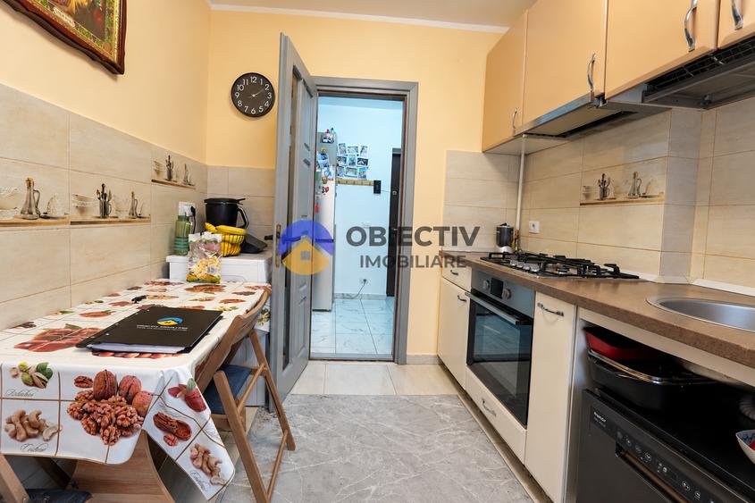 Apartament cu 2 camere semidecomandat în Central