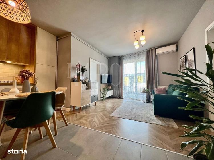 Apartament cu 3 camere semidecomandat în Central