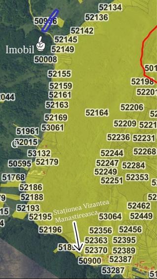 Teren de 3661 mp, în Vizantea Mănăstirească