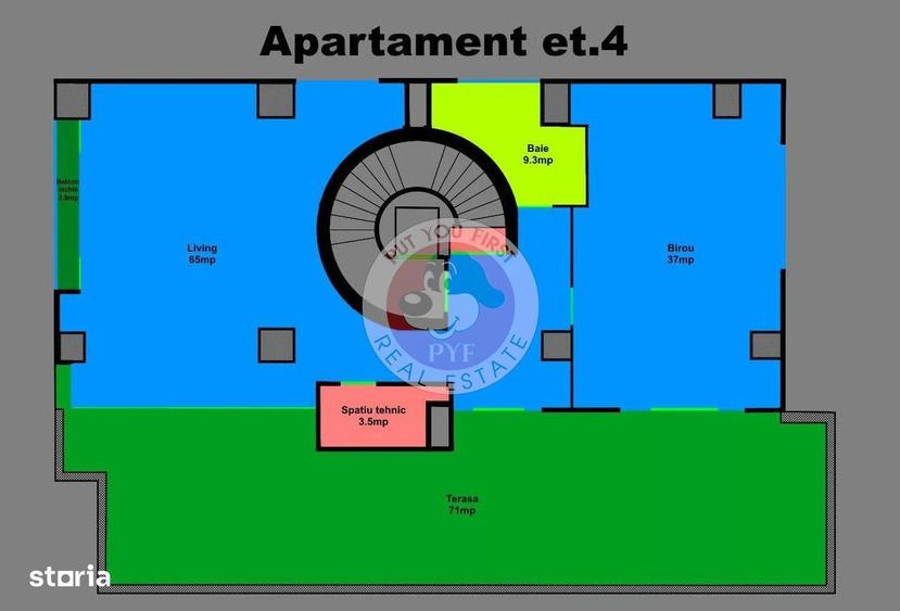 Traiesti Verde in Titan | Penthouse | 620mp | B12418 - 8