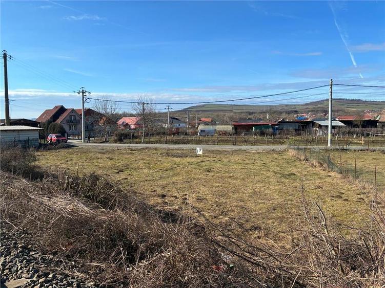 Teren Intravilan 1000mp cartier Linistit Drum asfaltat utilitati la Poarta - 6