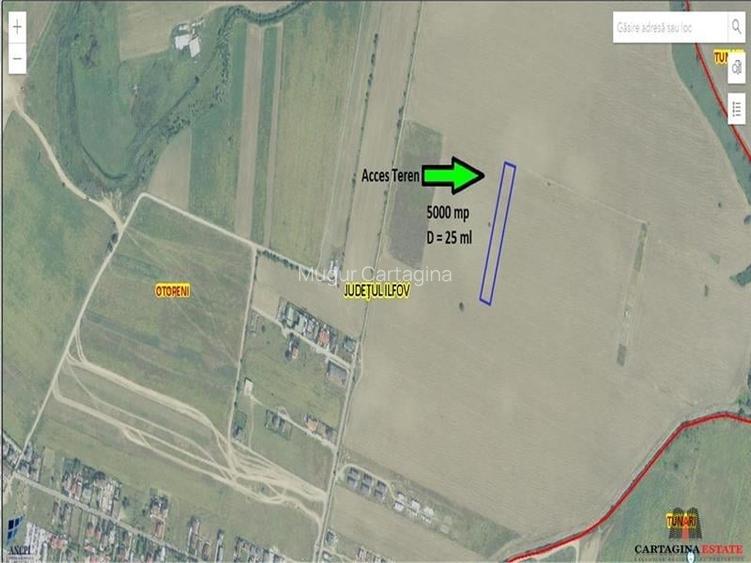 TEREN EXTRAVILAN /  INVESTITIE / OTOPENI / PUTNA - 5000MP