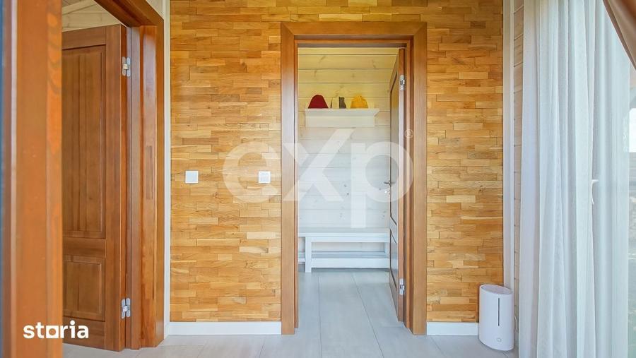 Casa din Pin Nordic Lamelar Stratificat (6 straturi) | Sauna | Crama | - 10