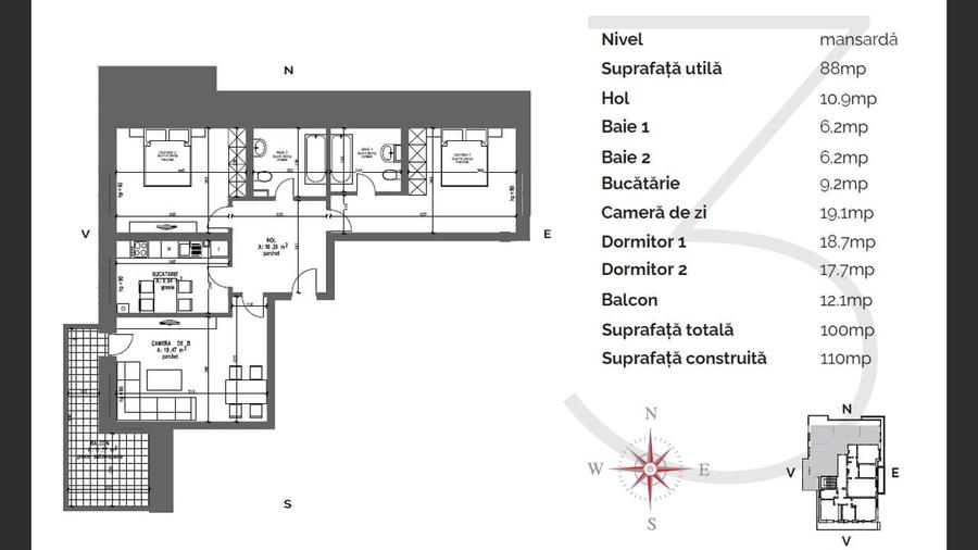 Comision 0% I Pret cu TVA inclus I Apartament 3 camere fabulos! - 16