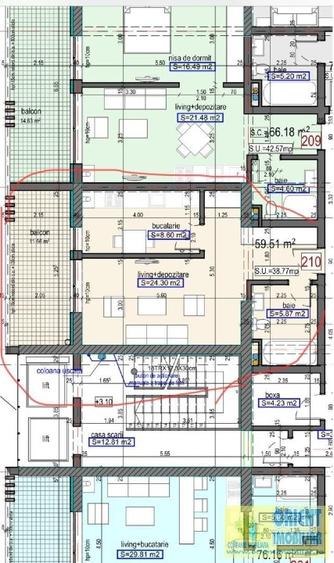 Mamaia Nord, Promenada, apartament de vanzare primul la mare - 5