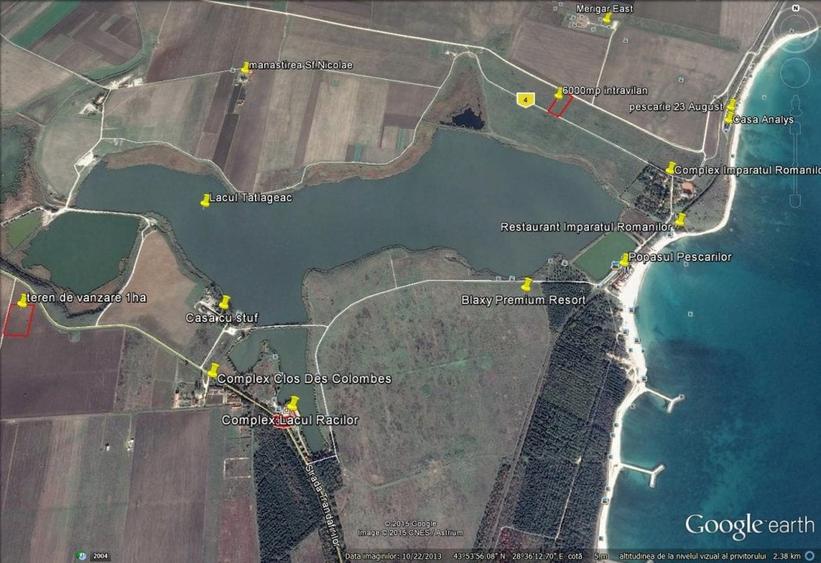 23August - Teren intravilan  6000mp 2fronturi de 46m  aproape de lac si mare - 4